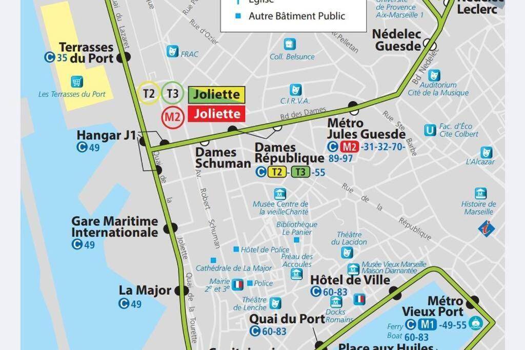 Apartment A 10 Minutes De La Plage, Charmant Studio De 25 M² Marseilles